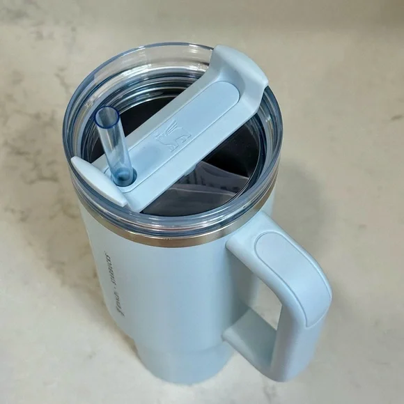 NWT Stanley x Starbucks Spring Blue 2024 Tumbler 40oz Quencher Limited - Picture 7 of 10